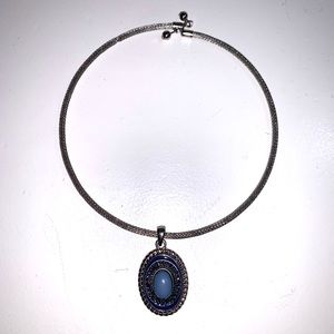 Blue Stone Choker